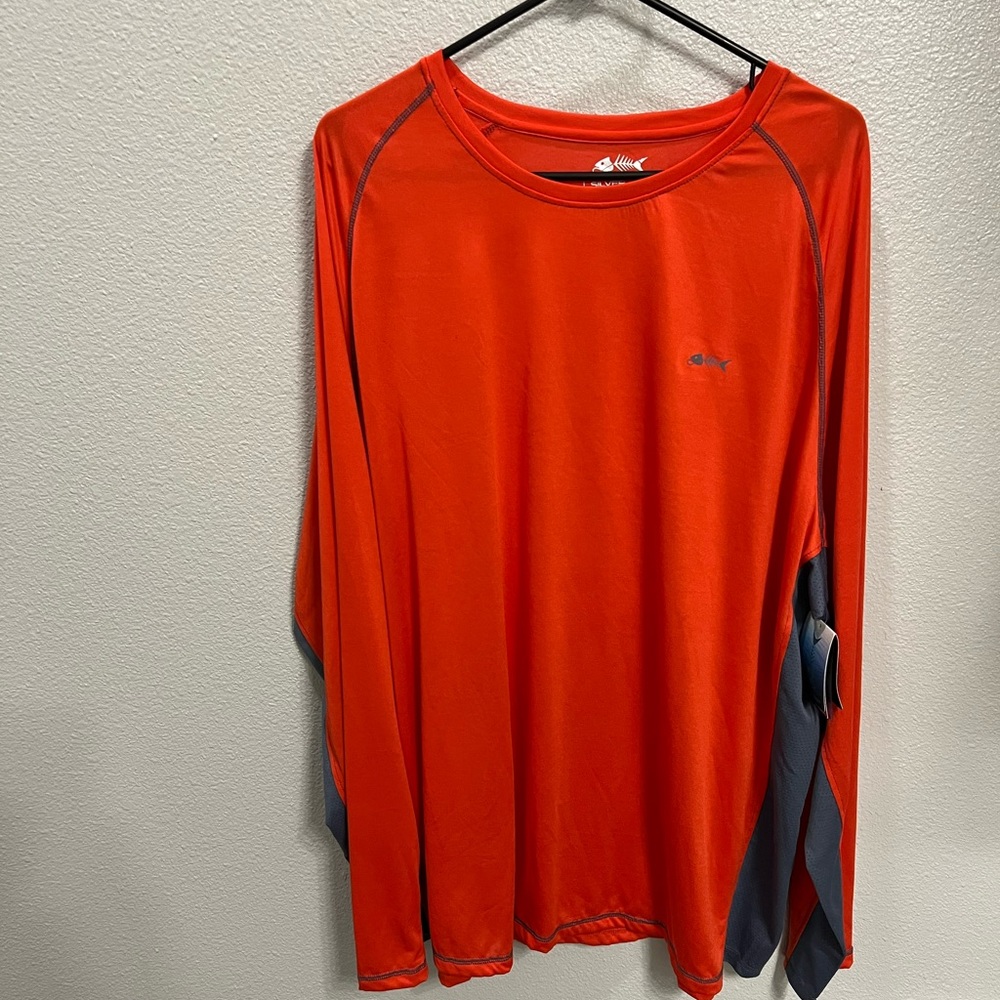 3XL Brand New Silver Bait Fishing Shirt